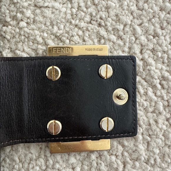 Authentic Fendi Zucca Black and Brown Women's Long Wallet - Picture 9 of 13